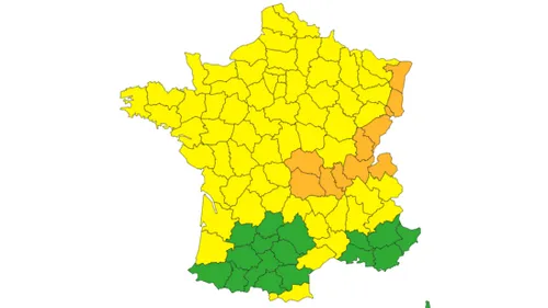 Orages et pluies : l'Alsace placée en vigilance orange jusqu'à...